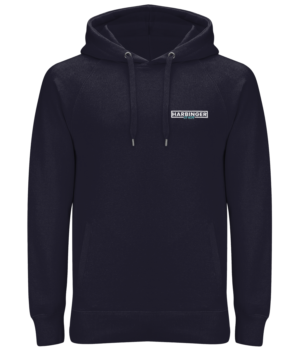 ''Storms Pass'' Premium Organic Navy Hoodie
